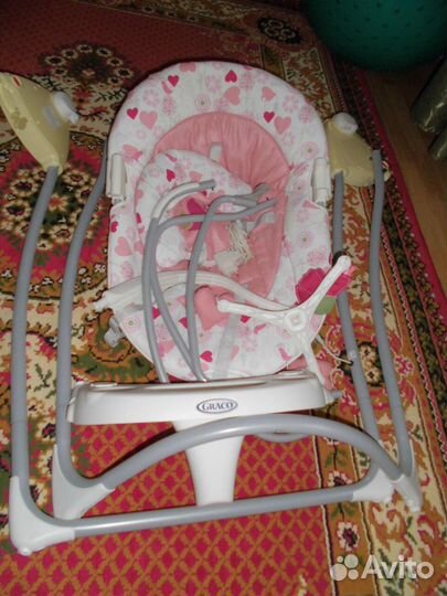 Качалка для новорожденных элетрическая grago