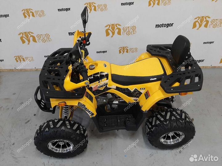 Квадроцикл детский FXmoto Pike 150 желтый