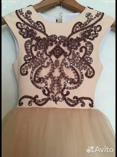 Платье для девочки 116