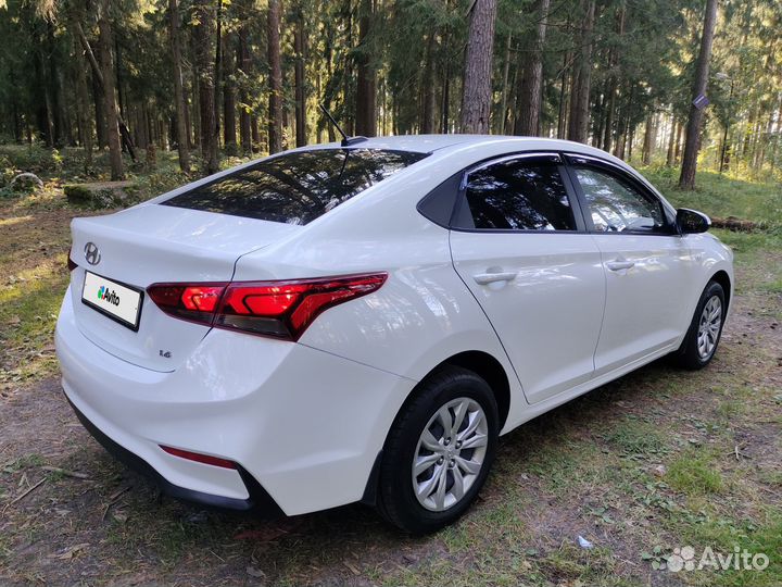 Hyundai Solaris 1.6 МТ, 2018, 156 000 км