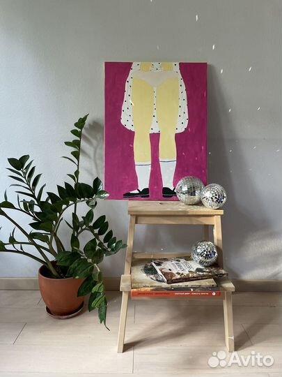 Интерьерная картина акрил холст 60х40 см