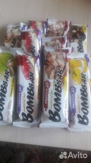 Протеиновые батончики bombbar
