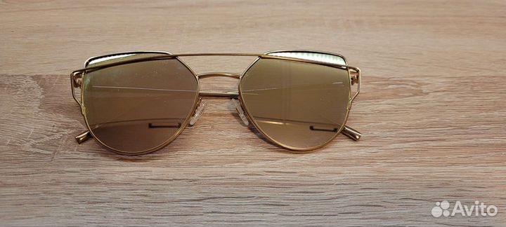 Солнцезащитные очки зеркальные новые