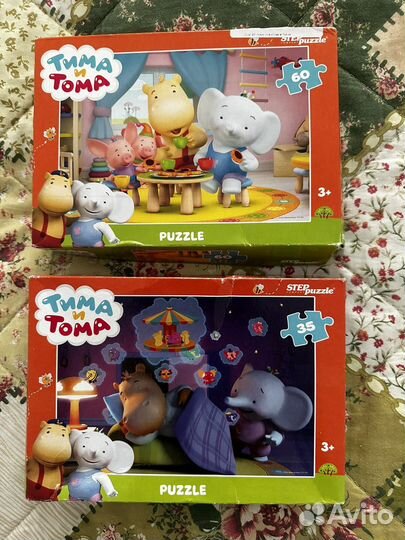 Пазлы тима тома