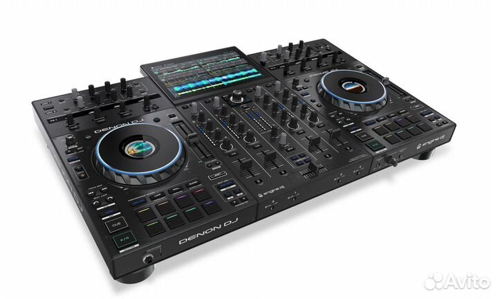 Denon DJ Prime 4+, включая чехол для контроллера