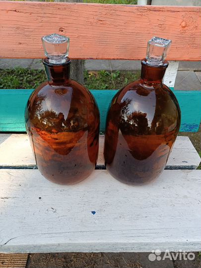 Бутыли коричневые 6-ти литровые СССР