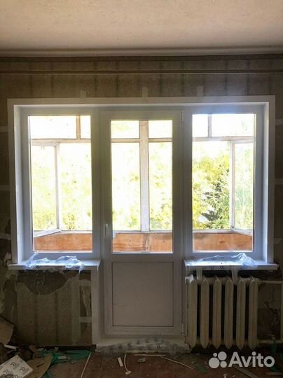 Балкон остекленный под ключ