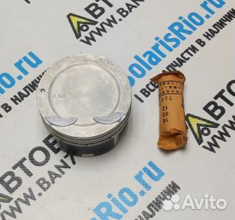 Поршень без колец +0,5 (к-т 4шт.) 1.6 G4FC gamma t