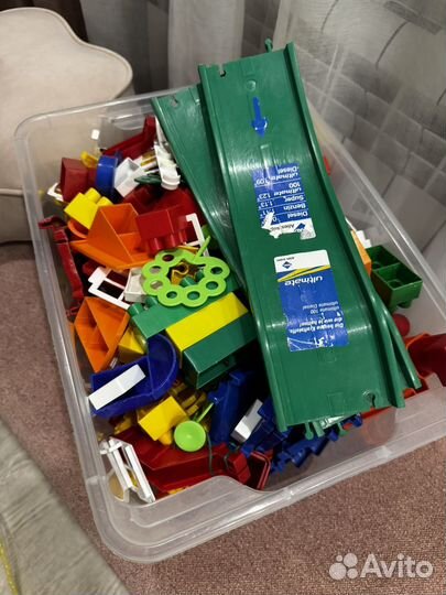 Конструктор Полесье большой набор с дорогой