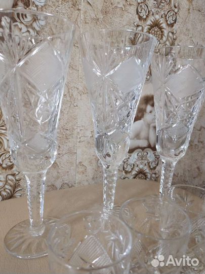 Хрустальная посуда СССР