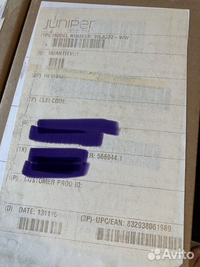Точка доступа juniper wla322-ww