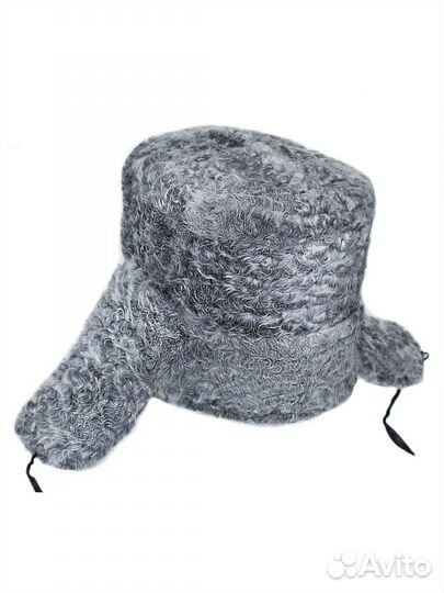 Шапка ушанка каракуль