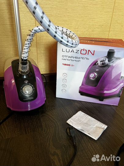 Отпариватель LuazON напольный, 1800 Вт, 1.4 л