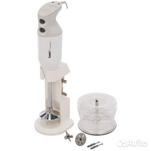 Погружной блендер Bamix M 180 Deluxe Light Grey