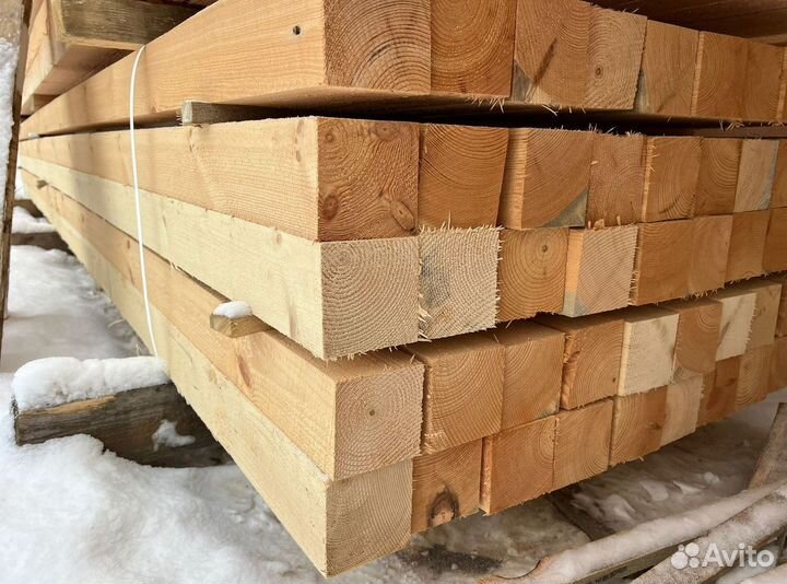 Брус обрезной 100х100х6000мм