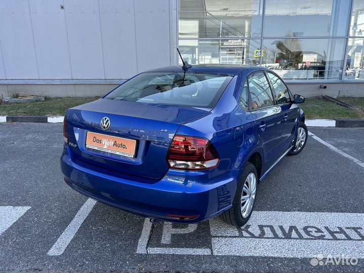 Volkswagen Polo 1.6 AT, 2019, 75 410 км