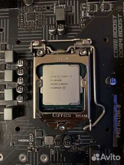 MSI PRO H410M-B \ Intel Core i5-10400F