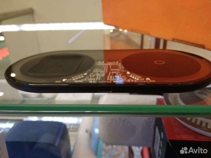 Беспроводное зарядное устройство Baseus 2 в 1