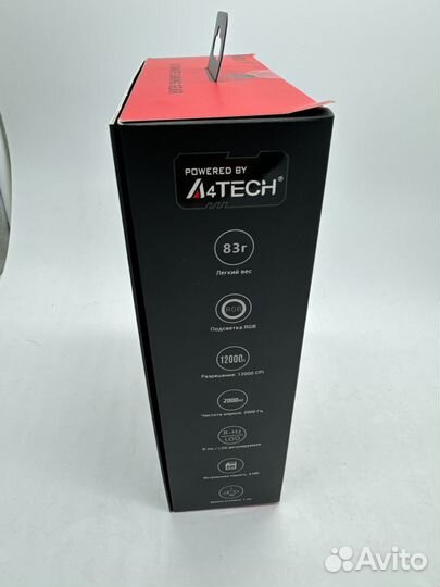 Мышь проводная A4Tech Bloody W60 Max Mini черный