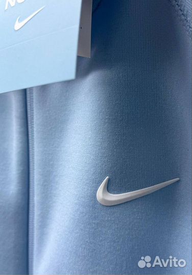 Nike tech fleece nocta голубая