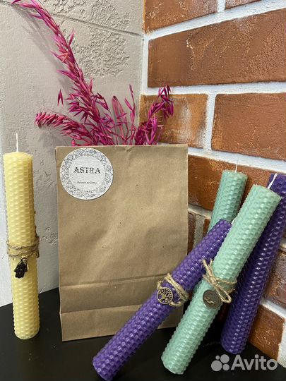 Свечи из вощины