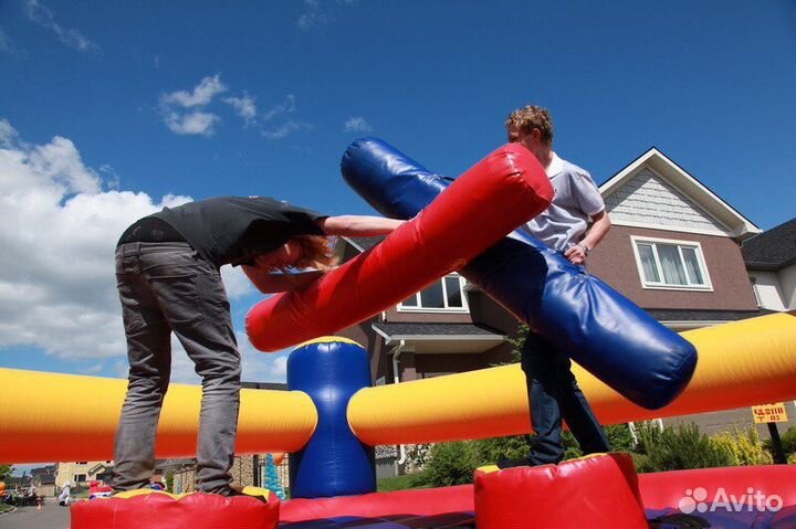 Организация тимбилдинга и аренда аттракционов