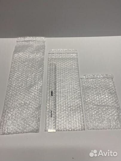 Пакет из пузырьковой пленки с клеевым клапаном