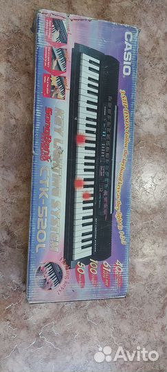 Синтезатор casio ctk 520l