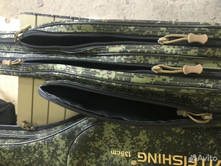 Чехол для удилищ жесткий. Новый