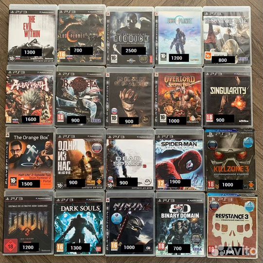 Игры для Sony Playstation 3