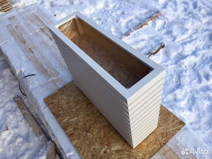 Ящик кашпо для цветов