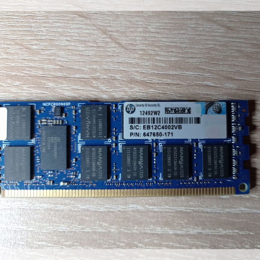 [647877-B21] 8 Gb 1333 Mhz Hp 647650-171 72 Шт 647877-B21