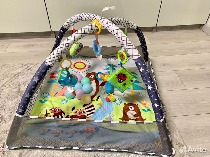 Игровой коврик - манеж детский Playtown
