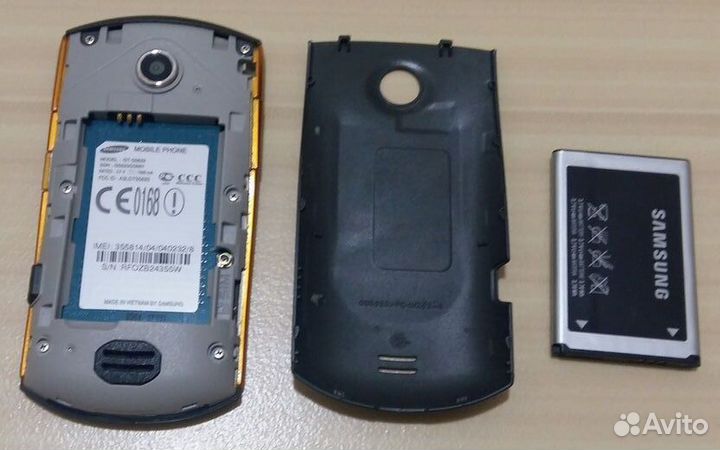Сотовый телефон samsung GT-S5620 ретро винтаж