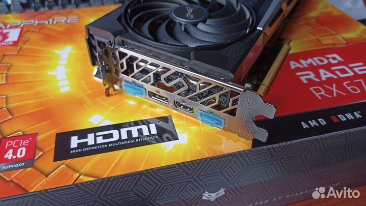 Видеокарта AMD Radeon RX6700 XT Sapphire Nitro Plu
