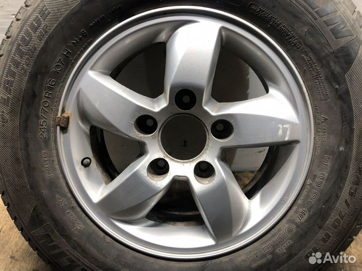 Запасное колесо R16 5/139.7 Kia Sorento 1 02-09г