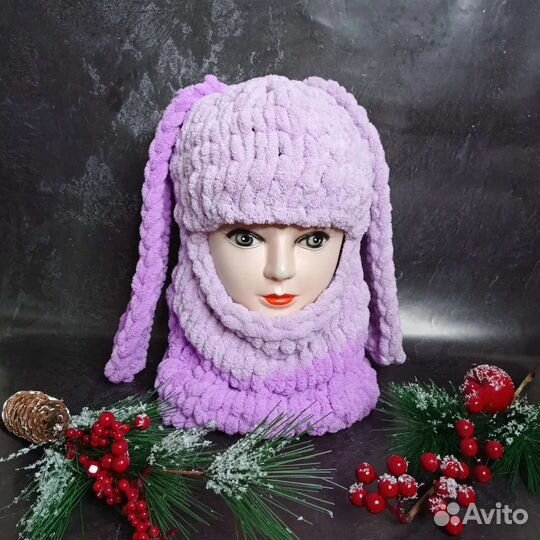 Плюшевая балаклава