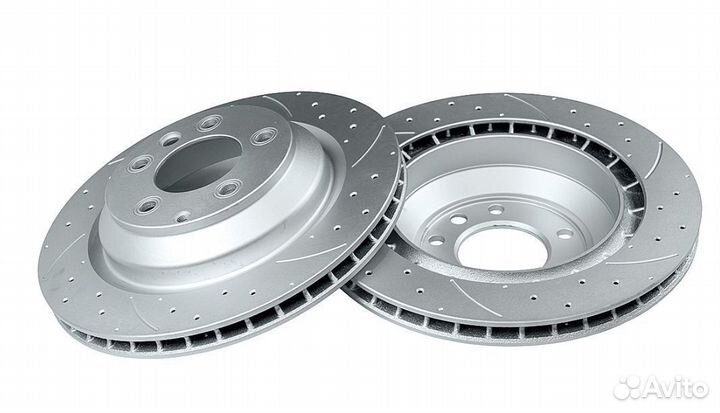 Тормозные диски задние Porsche Cayenne Turbo 958