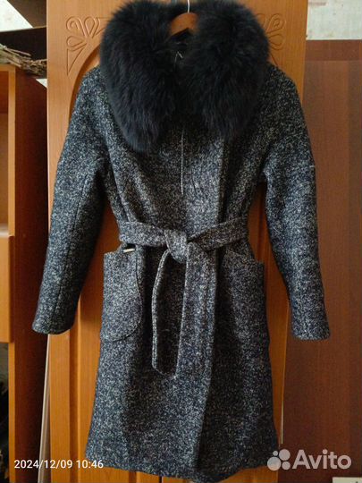 Пальто женское демисезонное 46 48 бу