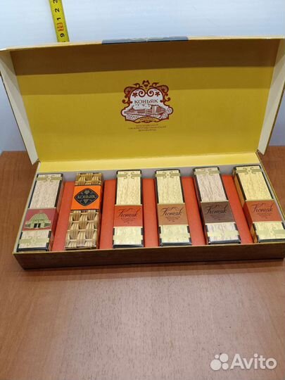 Коробка от коньяка