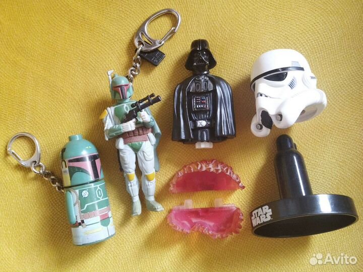 Брелки/ миниатюрные фигурки star wars