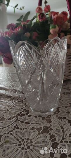 Графин хрустальный богемия