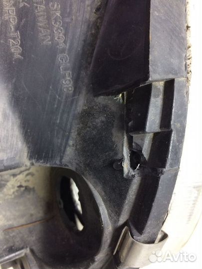 Фара передняя правая golf 4 с дхо