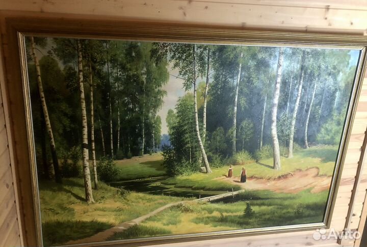 Картина маслом на холсте большая