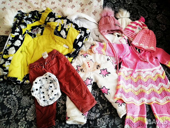 Детские вещи пакетом для девочек 74 80