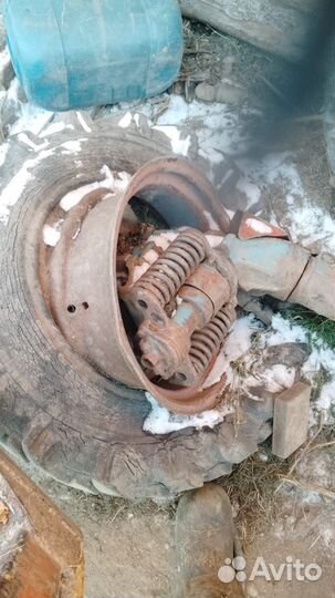 Передний мост на т40