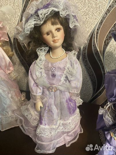Фарфоровые куклы 30 см