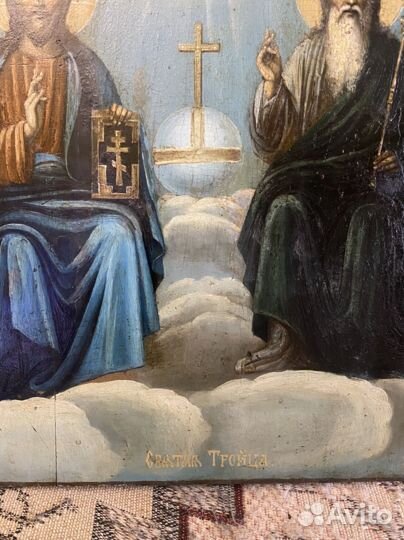 Икона Троица 19 в оригинал