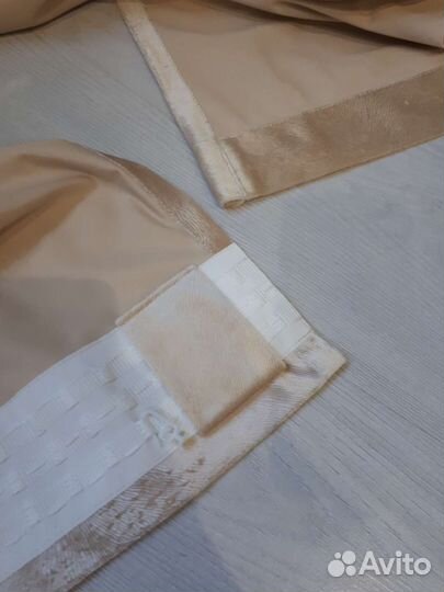 2шторы+1тюль все новое