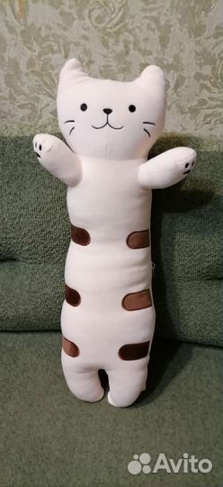 Мягкая игрушка Кот батон - обнимашка